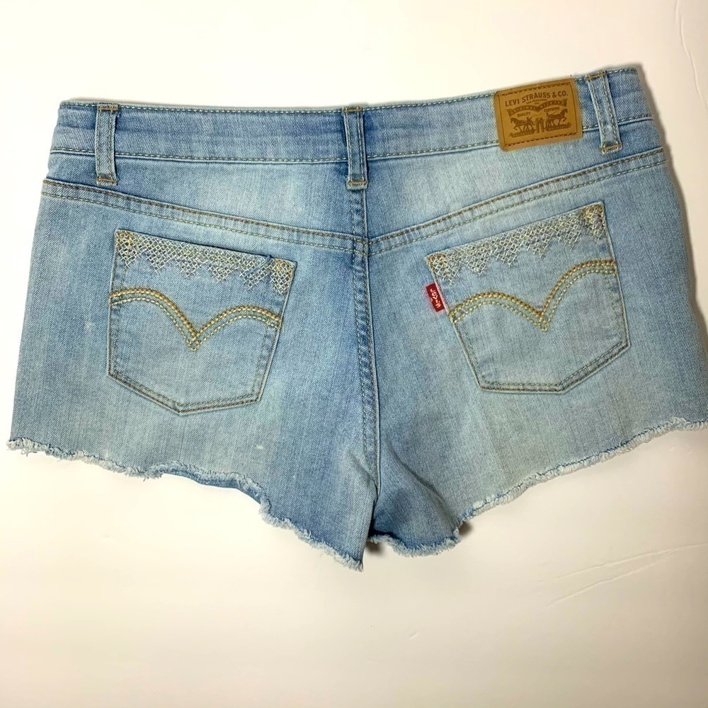 Levi’s Shorty Short cutoff jean shorts size 16 girls